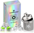 Eargasm High Fidelity X Edition Earplugs for Concerts, Festivals, Musicians, DJs, Night-Life, Motorcycle Hearing Protection - Reusable Ear Plugs for High Fidelity Noise Reduction up to 21 dB
