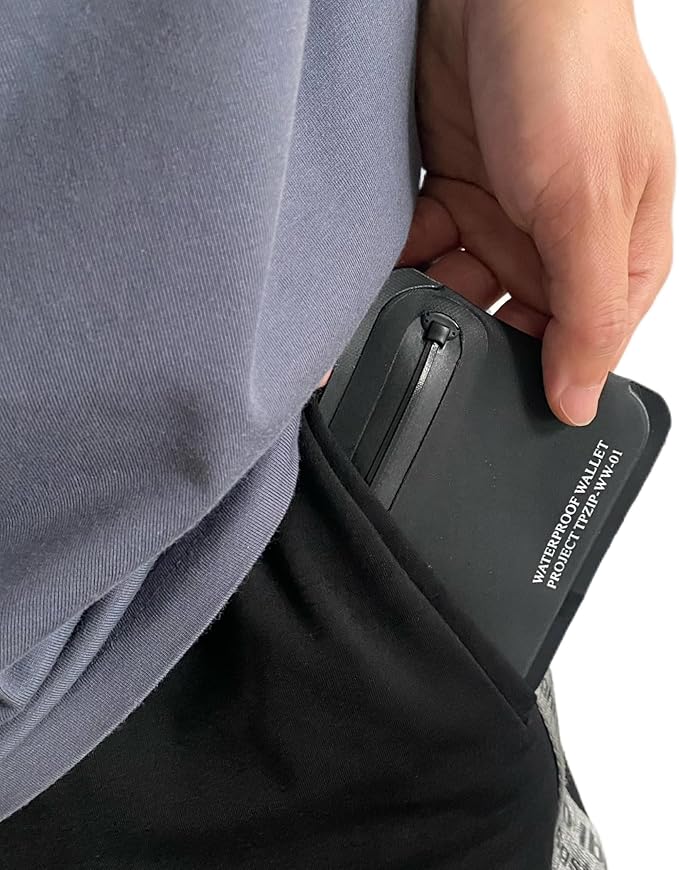 Heavy Duty Airtight Wallet Submersible Waterproof Wallet Protection for Keys, Cards
