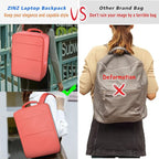 ZINZ Slim & Expandable Laptop Backpack 15 15.6 16 Inch Case, Water Resistant Travel Backpack Compatible with MacBook Pro/Neo 16" 15", Dell XPS 15 16 and Most 15" 15.6" 16" Notebooks，P01K01