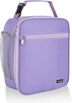 Lovoeo Lunch box Lunch bag for men women Insulated Lunchbox Lunch bags for Work Picnic Travel (Purple)