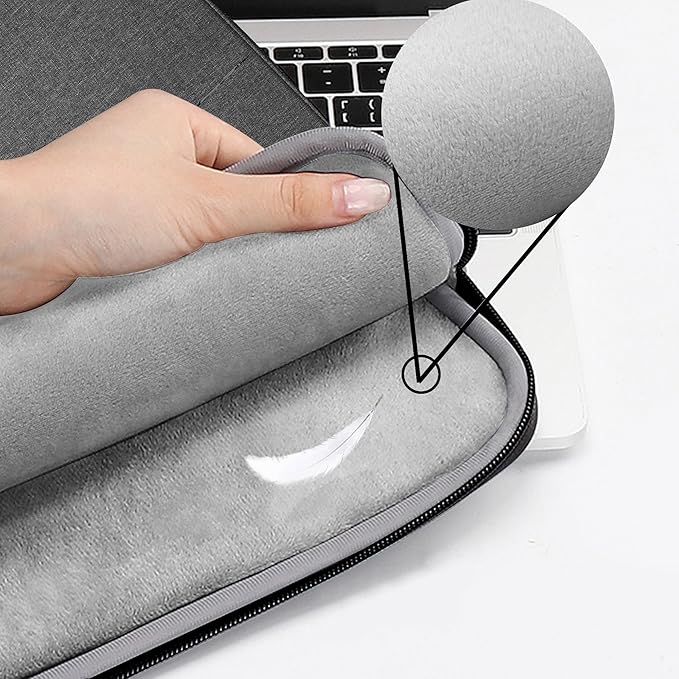 ZINZ Slim & Expandable Laptop Backpack 15 15.6 16 Inch Case, Water Resistant Travel Backpack Compatible with MacBook Pro/Neo 16" 15", Dell XPS 15 16 and Most 15" 15.6" 16" Notebooks，G01BK02