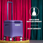 Igloo Tag Along Too Coolers | Insulated Hard Shell Picnic Style Cooler | Rolling Ice Chest
