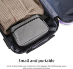 Icramsy Travel Toiletry bag Toiletry bag for women men Hanging Cosmetic bag Travel accessories for Women Men (Grey)