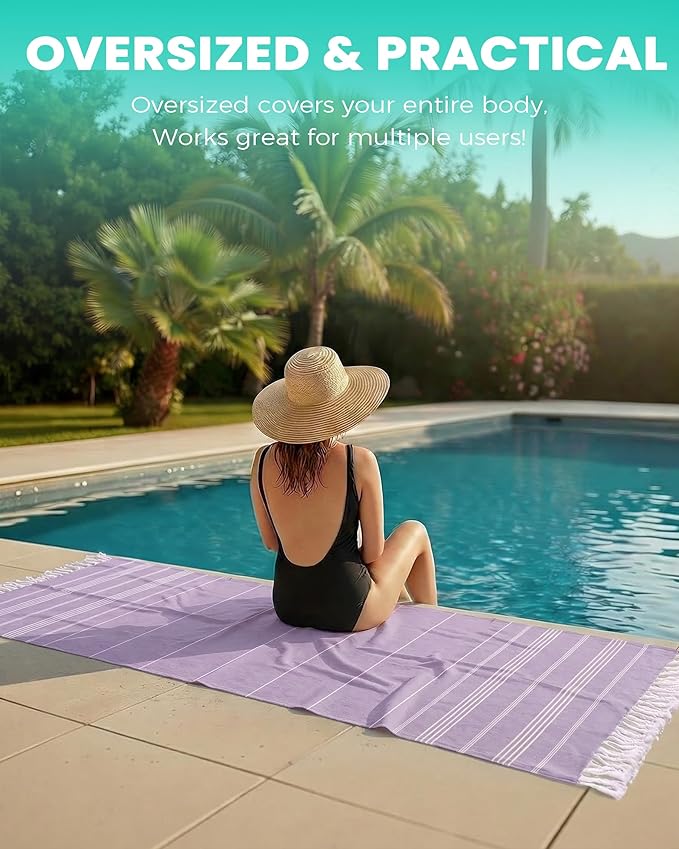 Antfuny 8 Packs Turkish Beach Towels Yoga Blanket Gym Workout Towel 2024 Women Birthday Gift Ideas for Mom Day Mother Grandma Wife Sister Girlfriend Her Friend Appreciation Thank You
