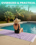 Antfuny 8 Packs Turkish Beach Towels Yoga Blanket Gym Workout Towel 2024 Women Birthday Gift Ideas for Mom Day Mother Grandma Wife Sister Girlfriend Her Friend Appreciation Thank You