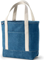 Lands' End Open Top Canvas Tote Bag