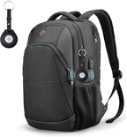 Swissdigital Design Adult Laptop Backpack, College Laptops Backpack with USB Charging Port for Men Fits 16 Inch Notebook with Finder Keychain, Bluetooth Tracker, Item Locator for Keys,SD16709508F-01