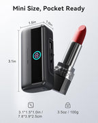 INIU Mini Portable Charger, 5500mAh Power Bank with Build-in USB-C Connector, 22.5W PD Fast Charging USB C in&Out Battery Pack, External Phone Charger for iPhone 17 16 15, Samsung S24 S23, Google etc