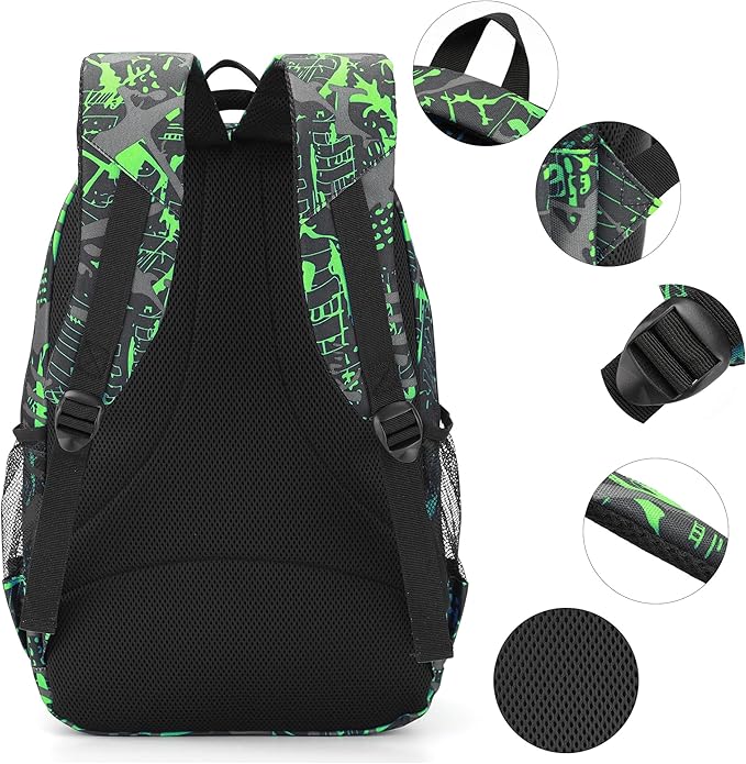 rickyh style Lightweight Elementary Durable Backpack Student Kids Waterproof Backpack