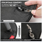 Airplane Seat Cushion for Long Flights, Inflatable & Portable Travel Cushion for Tailbone Pain Relief, Pressure Relief Car Seat Cushion for Office Chair and Wheelchair Use