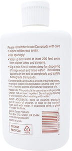 Sierra Dawn Campsuds Biodegradable Camping Soap with Insect Deterrent Citronella, Lavender, Peppermint Oils - Camp Dish Soap, Shampoo, Body Wash