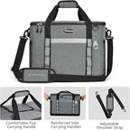 Maelstrom Collapsible Soft Cooler Bag,35/55/75 Cans Beach Cooler with Flip Top Lid, Ice Chest, Leakproof & Portable for Beach, Camping, Road Trips & Grocery Shopping