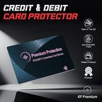KF-Premium RFID Blocking Card (2 Pack) - Ultra Thin Debit & Credit Card Protector for Travel & Passport - Anti Theft & Fraud Contactless NFC Blocker - Wallet Defender for Men & Women - Pink