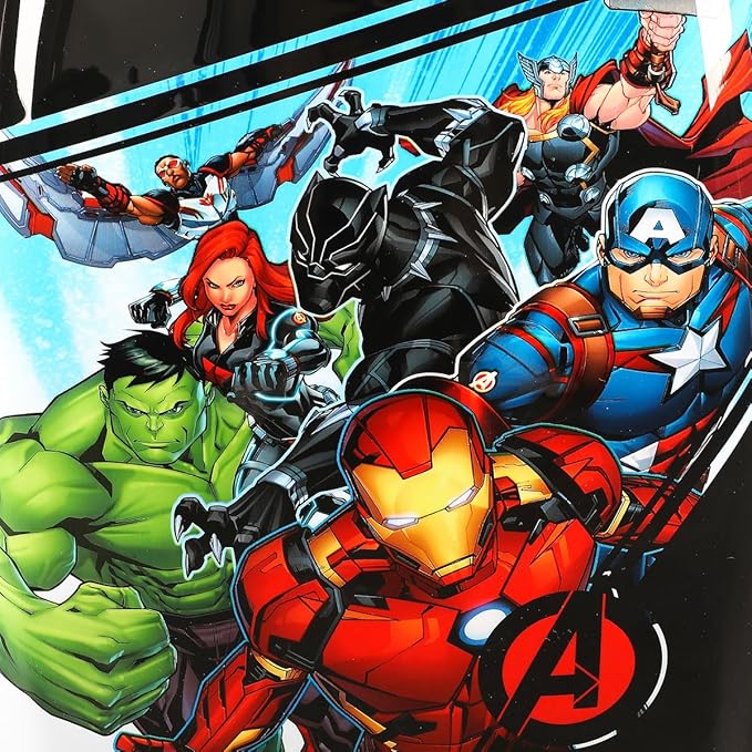 Bioworld Marvel Avengers Group Shot Youth 16.5" 2-Wheel Luggage
