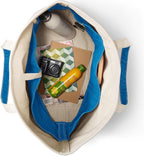 Lands' End Open Top Canvas Tote Bag