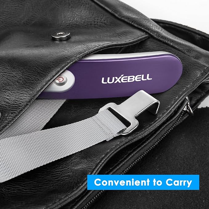 Digital Luggage Scale Vacation Travel Essentials Accessories Gifts for Traveler Portable Suitcase Handheld Weight Scale 110 lbs Hanging Baggage Travel Must Haves