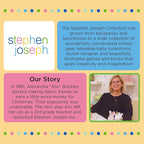 Stephen Joseph Kids Classic Rolling Luggage, Kids Luggage, Toddler Rolling Travel Carry On, Kids Suitcase with wheels,