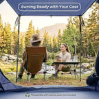 4/6 Person Easy Pop Up Tent,Camping Tent with Skylight and Rainfly,Waterproof,Quick Setup-Instant Tents for Camping Outdoor