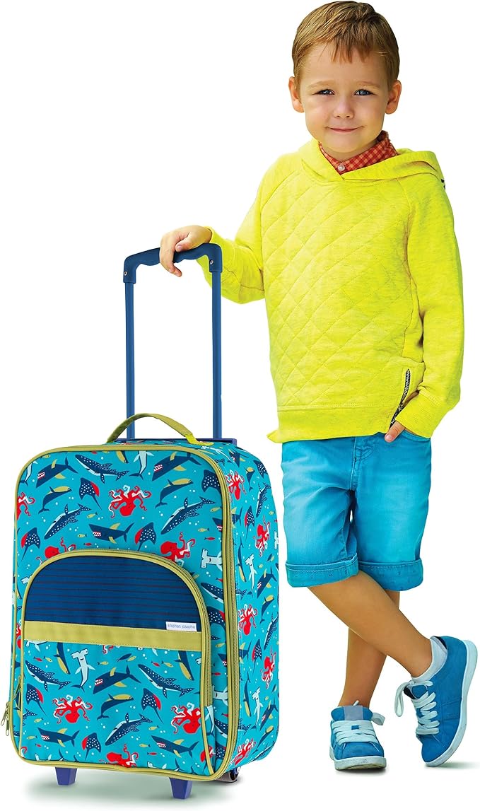 Stephen Joseph Kids' Luggage, Shark, One Size