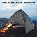 Naturehike Cloud Up Tent, Lightweight Backpacking Tents, Waterproof Ultralight Tent for Camping Hiking Backpacking