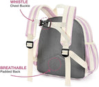 STEAMEDBUN Corduroy Kids Backpack for Girls and Boys 5-8: Girls Backpack for Elementary Kindergarten - 15 inch Cute Backpacks for Kids - Stripe