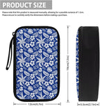 Tropical Flowers Electronic Organizer Travel Cable Organizer Bag Portable Pouch Electronic Accessories Carry Case for Tech Accessory Phone Power Bank Cable Cord Charger