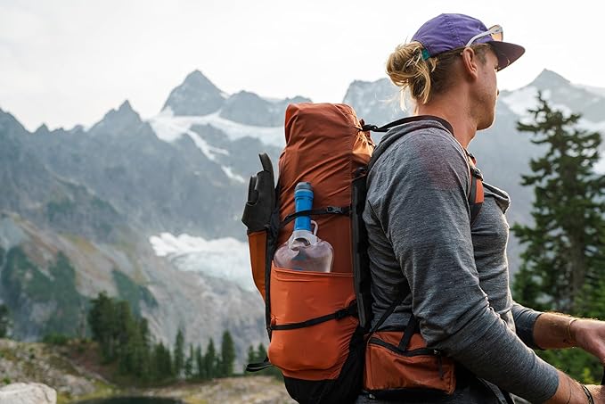Platypus Quickdraw Ultralight 1 Liter Backpacking Water Filter System