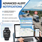 REWIRE SECURITY DB2-4G GPS Tracker for Vehicles – Real-Time Vehicle Tracking Device for Car, Van, Motorhome | Easy Battery Install | Live App Tracking | 4G Fleet Tracking | Low Cost Plan | Free Trial