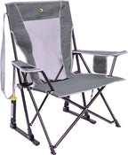 GCI Outdoor Sunshade Rocker Outdoor Rocking Chair with Canopy