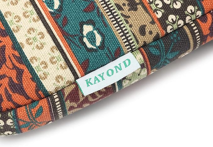kayond Red Bohemia Patten Waterproof Laptop Shoulder Messenger Bag Case Sleeve for 15 Inch 15.6 Inch Laptop