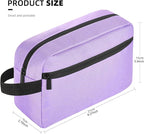 Icramsy Travel Toiletry bag Toiletry bag for women men Hanging Cosmetic bag Travel accessories for Women Men (Purple)