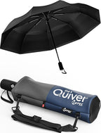 Repel Windproof Travel Umbrella - Compact & Withstands Winds up to 100MPH , Strongest Premium Auto Folding Umbrella for Rain and Sun - Durable, Light & Portable for Women & Men , Fits Backpack & Cars
