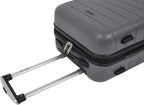 Wrangler Smart Spinner Hardside Luggage, 22-Inch Carry-On, Quiet Shade
