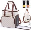 BAGSPRITE Travel Coffee Maker Carrying Case for Keurig K-Mini Plus & K-Slim – Portable Single Serve Coffee Machine Storage Bag with Accessories Space, Coffe e Maker Travel Bag