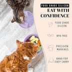 30 Oz Travel Dog Bowls with Lids, 2-in-1 Portable Pet Bowls for Food and Water, Leakproof Travel Dog Food & Water Bowl for Outdoor, Camping, Travel Dog Feeding Bowl, Daycare Pet Bowls
