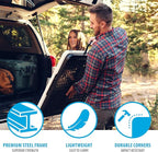 LIFETIME Folding Tailgate Table with Grill Rack, Portable Outdoor Camping Station, 5-Foot