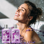 Gifts for Women - 9 Pcs Lavender Bath and Body Gift Basket, Set Spa Gift Basket for Women, Gift Baskets, Spa Kit | Christmas Gifts, Birthday, Mothers Day, Valentines Day Gift Set for Her All Occasion