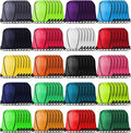 Kuhome 120Pcs Drawstring Backpacks Bulk String Bag Cinch Sack Pack Storage Knapsack Polyester Gift Bags Sports Drawstring Bags for Trip Gym Party Bags(20 Colors)