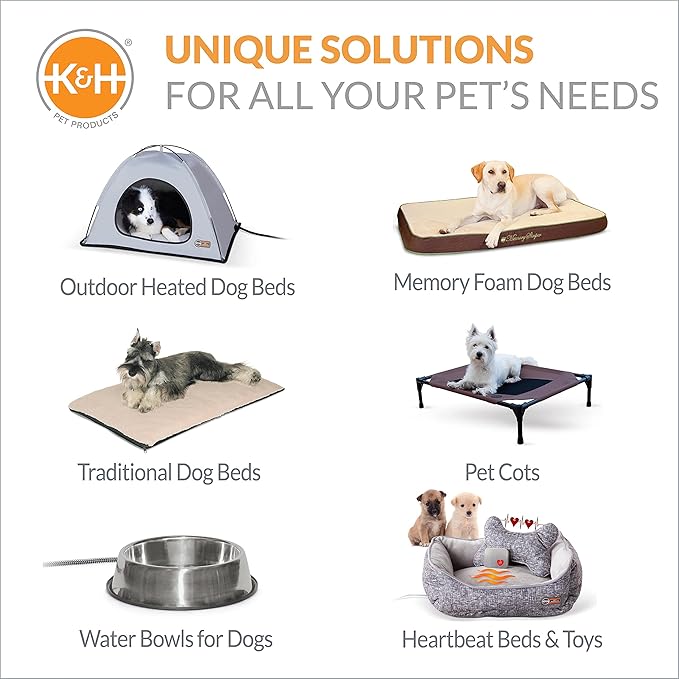 K&H Pet Products Coolin' Dog Water Bowl, Summer Cooling Water Bowl for Small, Medium & Large Dogs & Cats, Indoor Outdoor Insulated Ice Cold Pet Dish to Keep Pets Hydrated - 96 Ounces Chill Blue