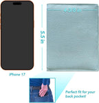 Chambray RFID Genuine Leather Passport Wallet