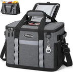Maelstrom Collapsible Soft Cooler Bag,35/55/75 Cans Beach Cooler with Flip Top Lid, Ice Chest, Leakproof & Portable for Beach, Camping, Road Trips & Grocery Shopping