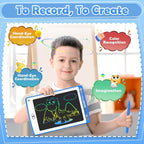 Party Favor LCD Writing Tablet for Kids, 8.5 Inch Colorful Doodle Board Drawing Tablet, Educational Learning Toys Birthday Gifts for Boys Girls Age 3 4 5 6 7 8 (12 Pack)