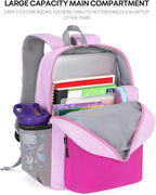 mibasies Kids Backpack for Girls 4-6: Girls Backpacks for Elementary Kindergarten