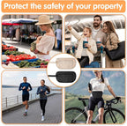 2 Pcs Travel Money Belt for Women,Hidden Money Pouch for Travel,Undercover Anti-Theft Travels Moneys Belt Under Clothes for Cash Cards Passport Keys Mobile Phone for Men Women