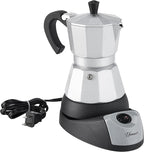 UNIWARE 3 Cup Professional Electric Espresso/Moka Coffee Maker