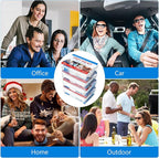 Threlaco 12 Set Mini First Aid Kit Bulk Mini Portable Travel Kit Resistant Case for Convenience First Aid 12 Pack Boxes of 26 Items Each for Minor Cut Scrape Hike Car Home School Office Sports