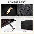 RAINSMORE Laptop Tote Bag for Women 15.6 Inch Large Women Work Bags Waterproof Business Office Teacher Bag Computer Briefcase