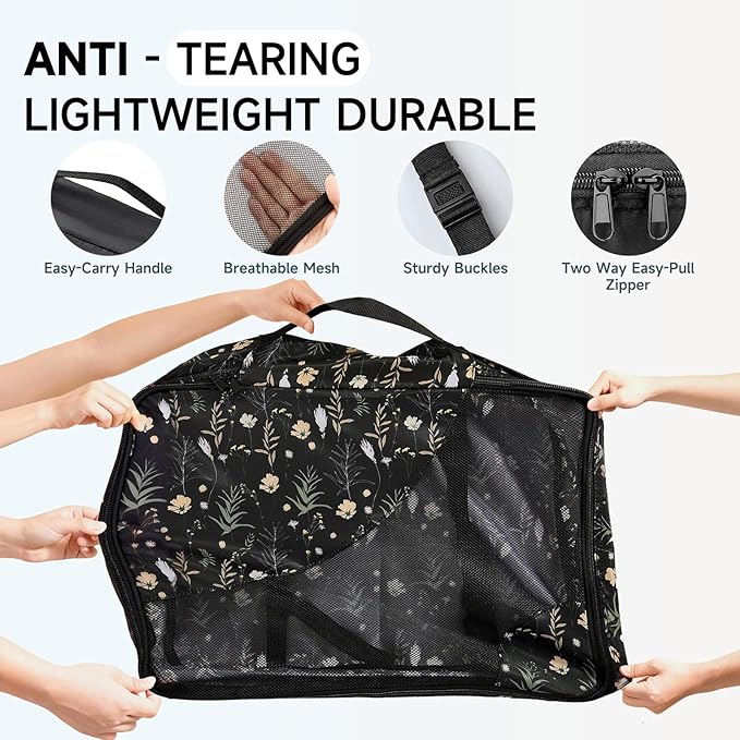 11 Set Packing Cubes for Travel, Gifts for Women Mom,Anti-Tearing Suitcase Organizer,OlarHike Vacation Essentials & Accessories for Cruise Ship