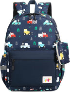 mygreen Toddler Backpack, Kids Backpack for Boys and Girls with Chest Strap | with Chest Strap