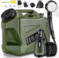 Portable Shower for Camping with 5-Gallon Water Jug, 6000mAh Rechargeable Outdoor Camping Shower Kit, IPX8 Waterproof Pump, Easy to Store for Hiking, Beach, 5-Mode Shower Head